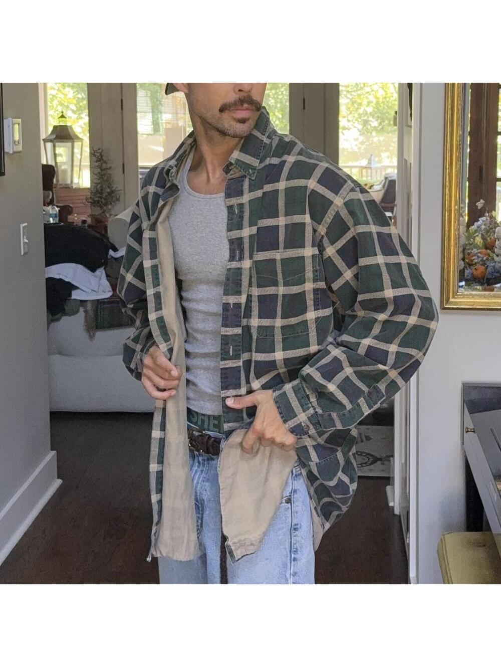 Vintage Abercrombie Heavyweight Plaid Shirt 🏕️